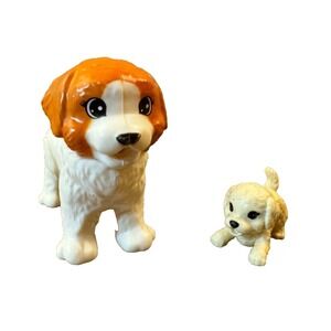 Mattel Barbie Doggy Day Care Replacement Dog Pups St Bernard Animal Puppy Lot